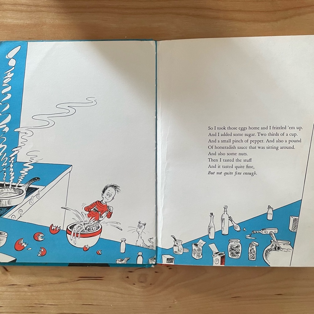 Scrambled Eggs Super! by Dr. Seuss Book - Picture 3 of 8